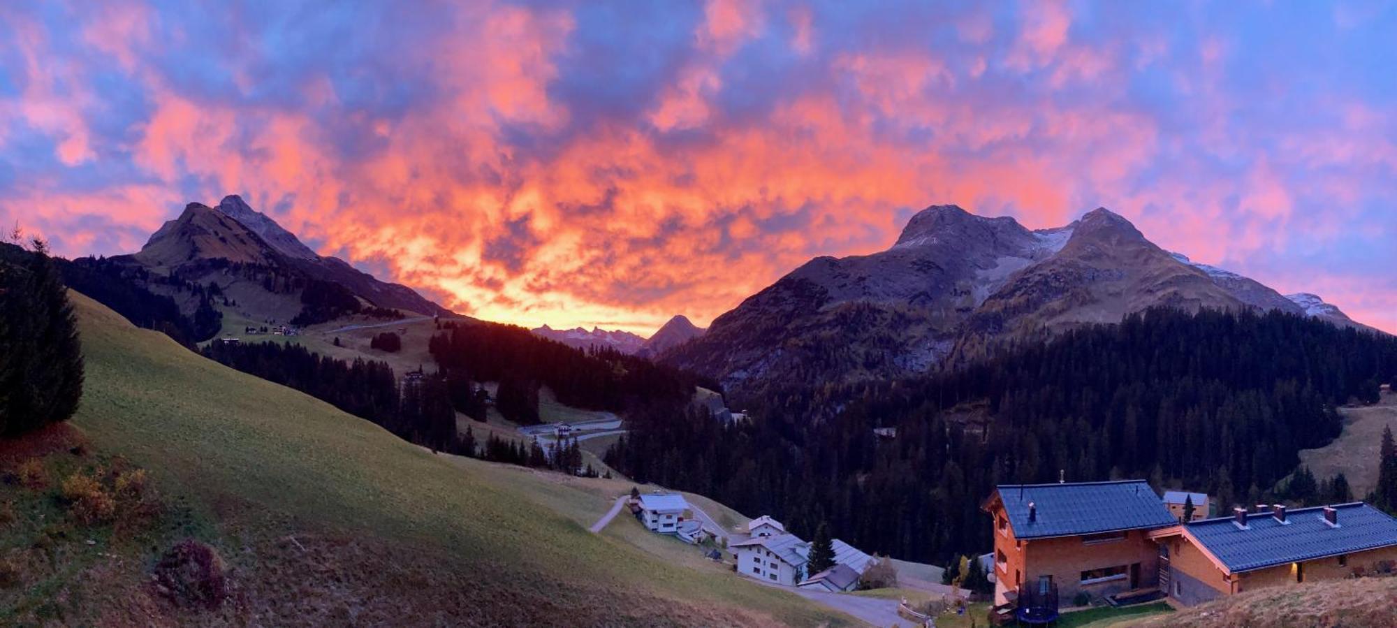 Haus Sonnenschein Daire Warth  Dış mekan fotoğraf